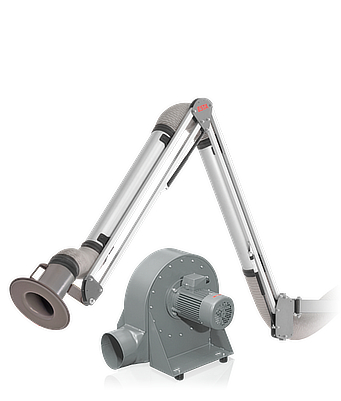 Absauggebläse RG-100 mit 2m Absaugarm Absauggebläse RG-100 mit 2m Absaugarm